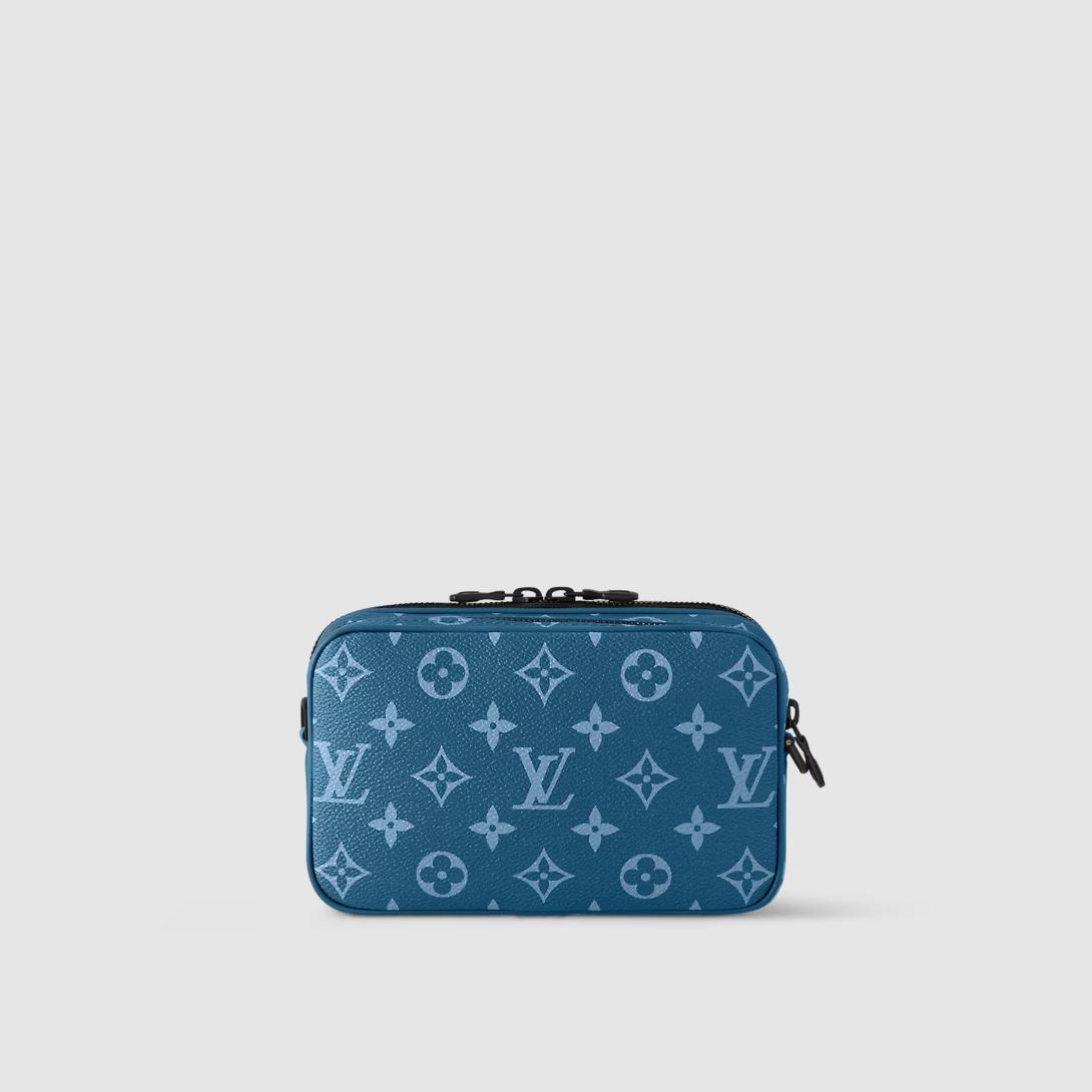 Túi Louis Vuitton Nano Alpha Monogram Other Nam Xanh Dương